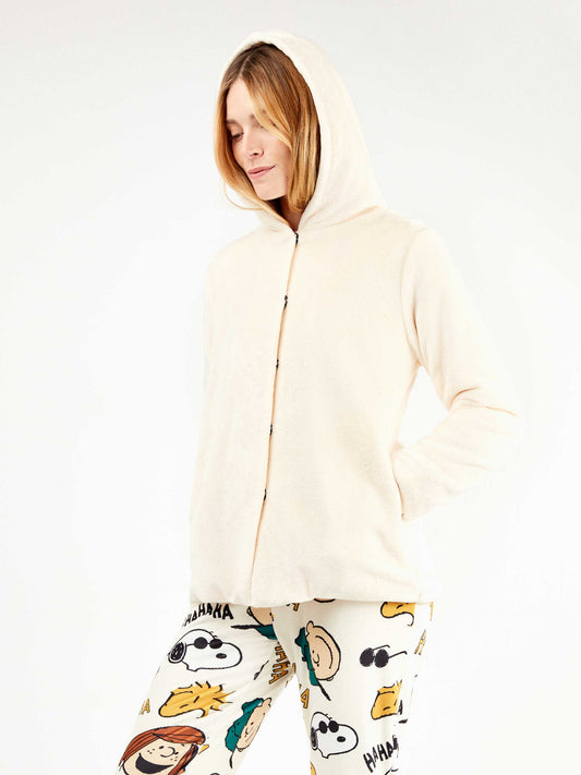 Ζακέτα - σακάκι fleece με κουκούλα / GS2/20341