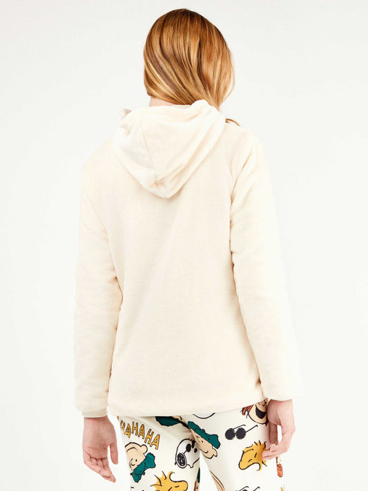 Ζακέτα - σακάκι fleece με κουκούλα / GS2/20341