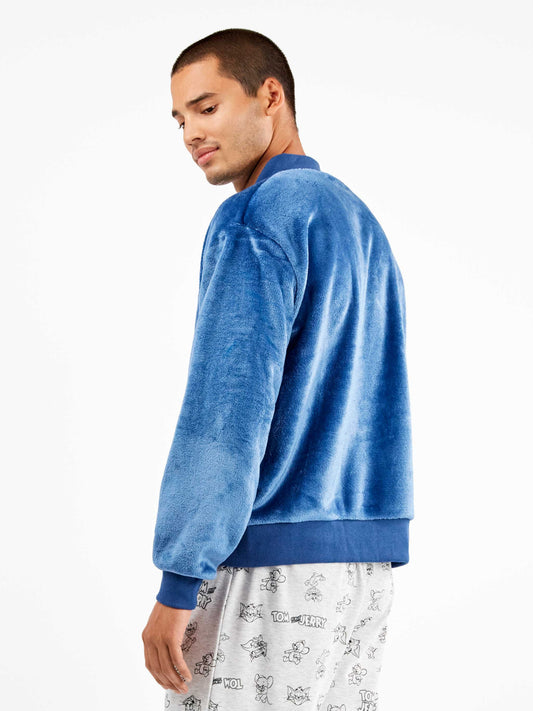 Κοντή fleece unisex ρόμπα / GS2/20353