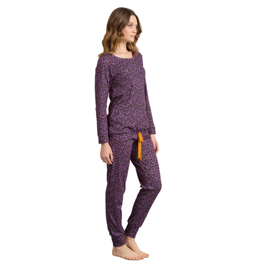 Βαμβακερή εμπριμέ πιτζάμα / J7933