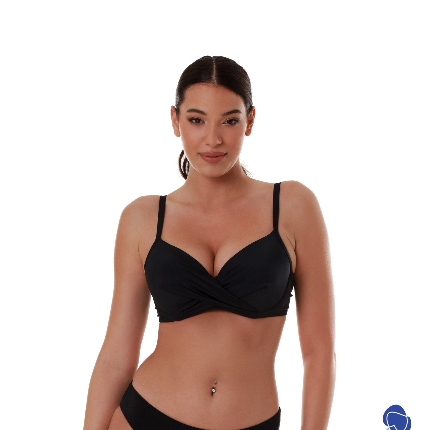 Σουτιέν μπικίνι τοπ μαγιό BLUEPOINT με μπανέλα cup E / SOLIDS - 25066098E