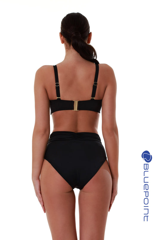 Ψηλόμεσο μπικίνι slip μαγιό BLUEPOINT / SOLIDS - 25065098