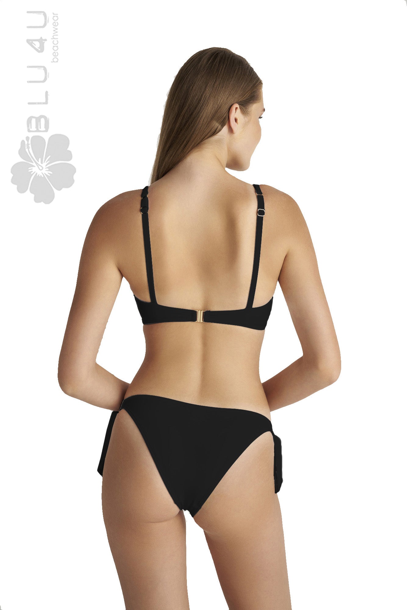 Μπουστάκι μπικίνι τοπ μαγιό με κούμπωμα BLU4U / FASHION SOLIDS - 25366087