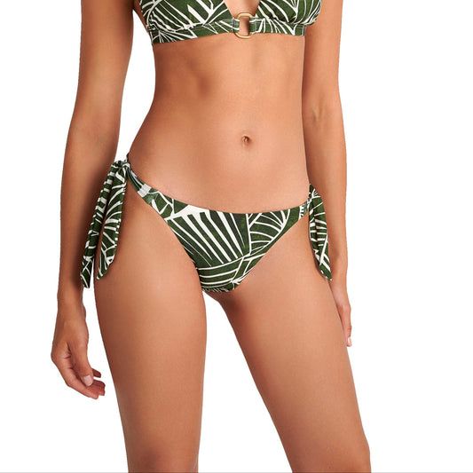 Μαγιό μπικίνι slip με δέσιμο στο πλάι BLU4U / AMAZON STRIPES - 25365110