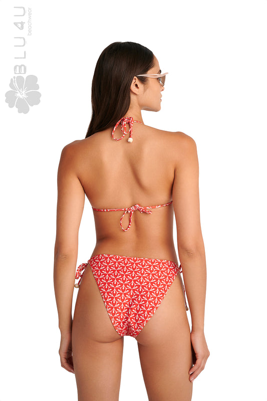 Τριγωνικό μπικίνι τοπ μαγιό BLU4U / RETRO RED - 25366260