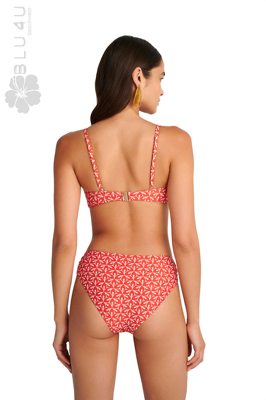Μπουστάκι μπικίνι τοπ μαγιό BLU4U / RETRO RED - 25366261