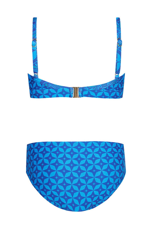 Παιδικό μπικίνι σετ μαγιό / GIRLS BLUE IKAT - 26315709