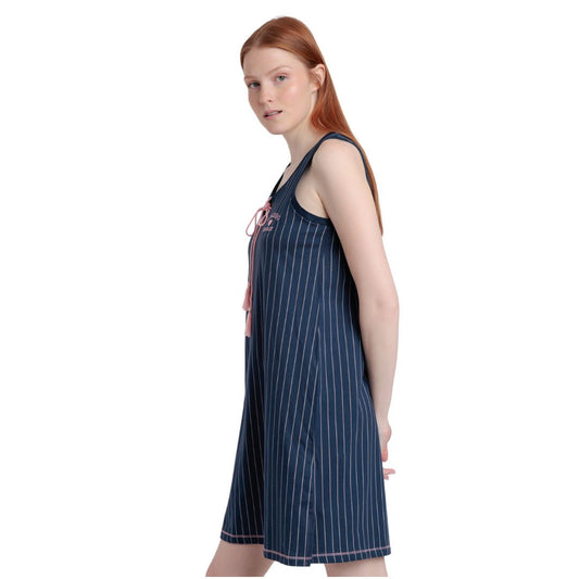 Νυχτικό με ρίγα / AD61410