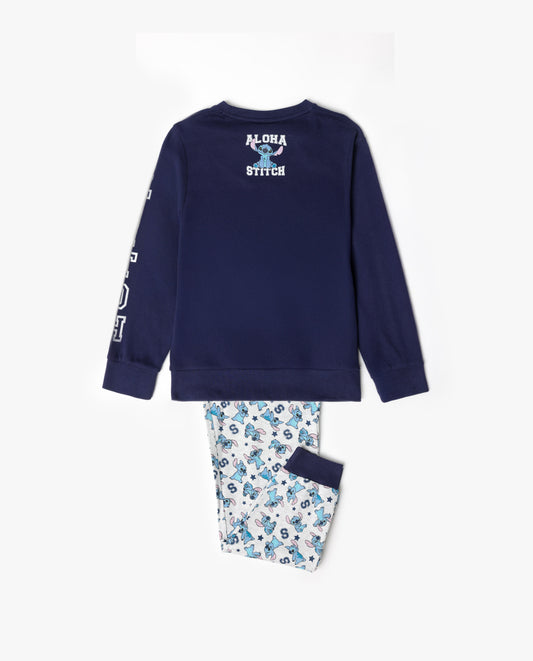 Παιδική πιτζάμα τύπου φόρμα με σχέδιο Stitch / AD63240