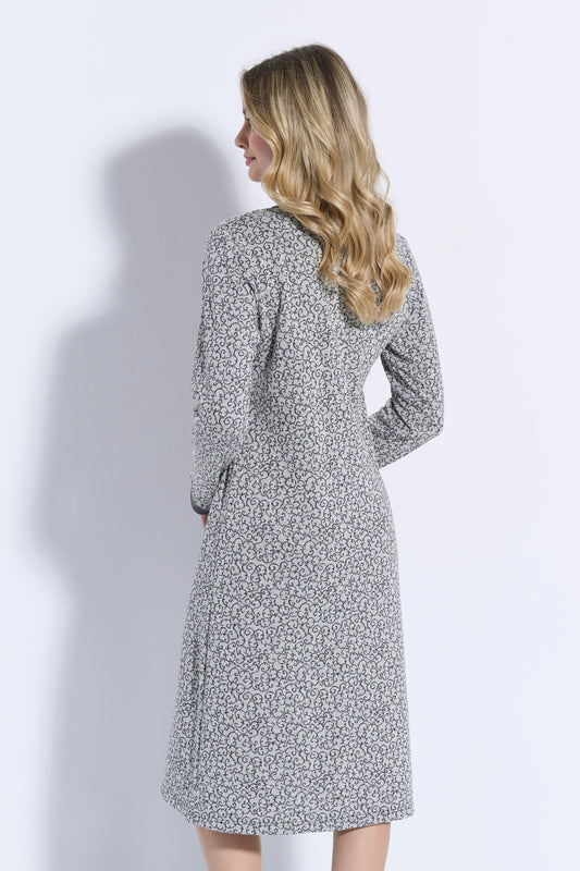 Νυχτικό με fleece επένδυση / J8154