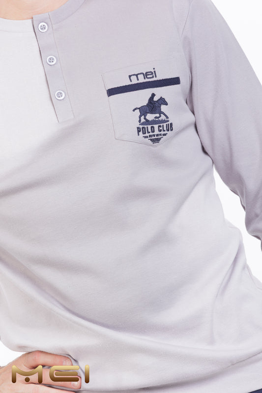 Ανδρική βαμβακερή πιτζάμα / M902540