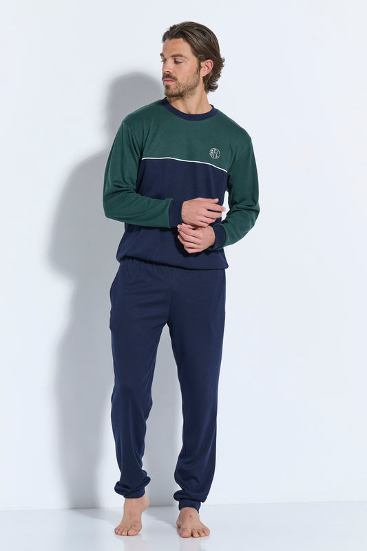 Ανδρική βαμβακερή πιτζάμα / A5611