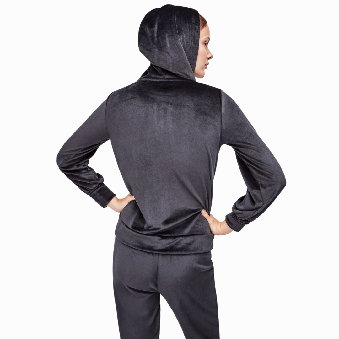 Μονόχρωμη βελούδινη φόρμα Gisela / GS2/20065