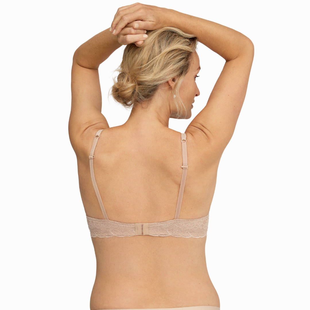 Σουτιέν με ενίσχυση push up+1 και δαντέλα / KARINA-W1871