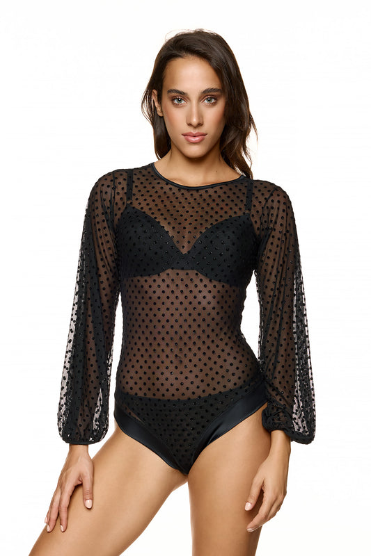 Κορμάκι με τούλι / MR7921