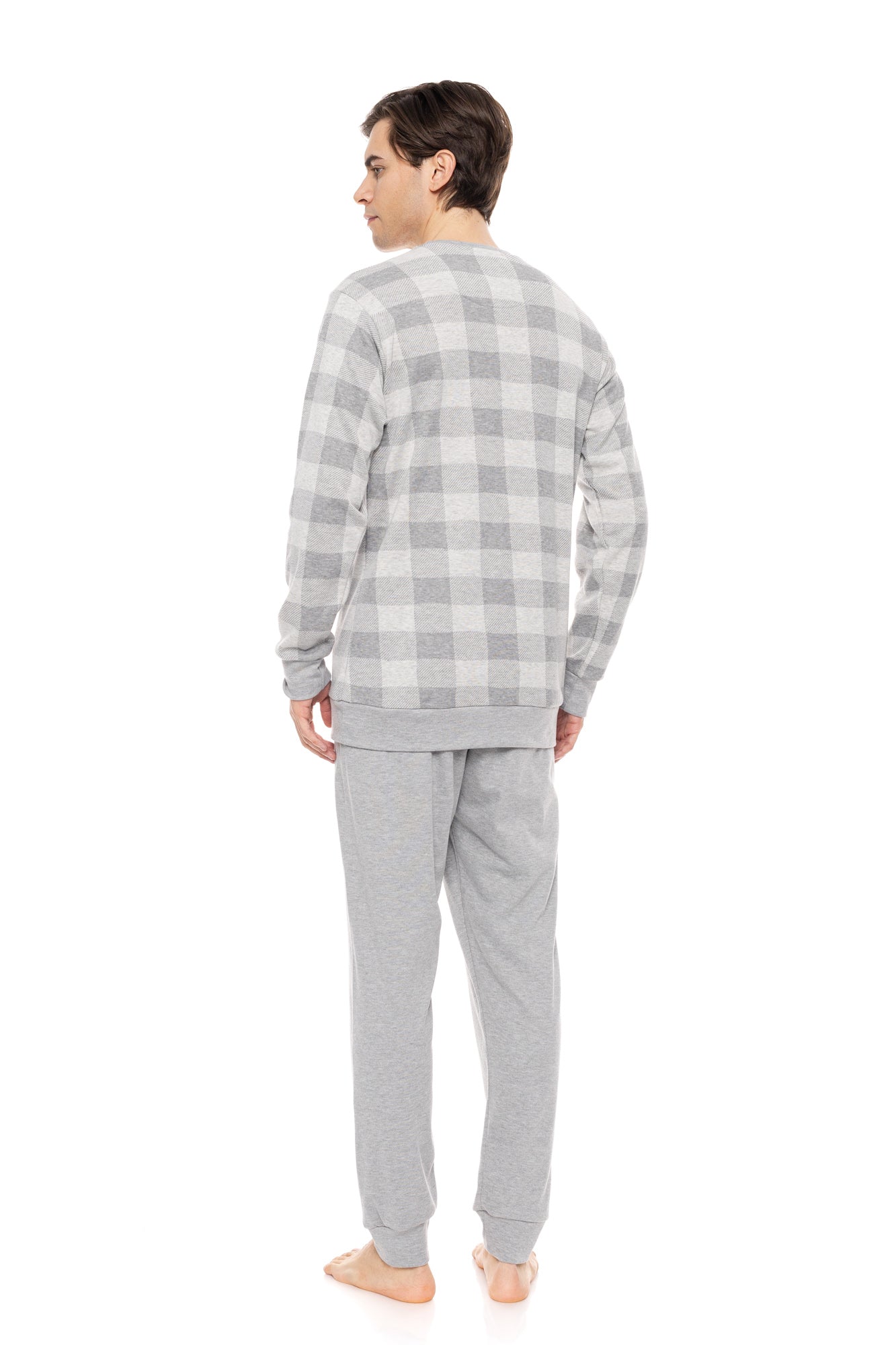 Ανδρική πιτζάμα homewear καρό / W-M723
