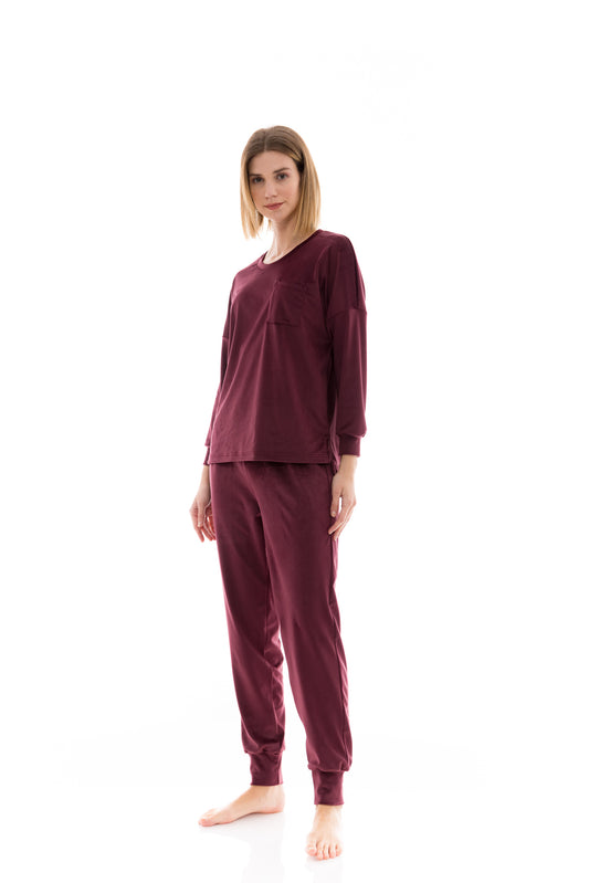 Βελούδινη απαλή πιτζάμα / W1437