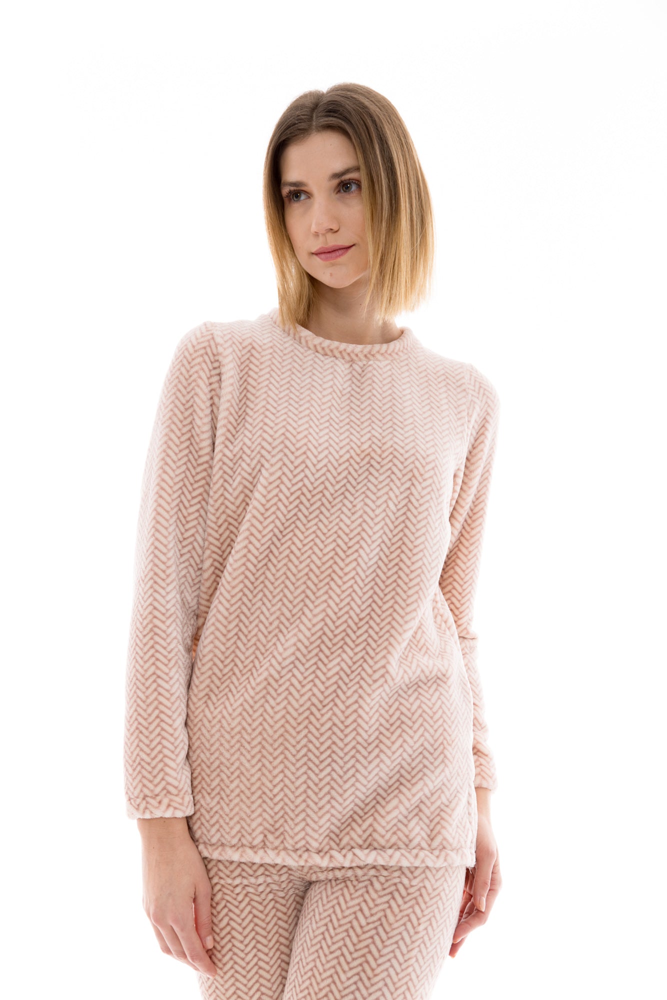 Ζεστή πιτζάμα fleece / W1456