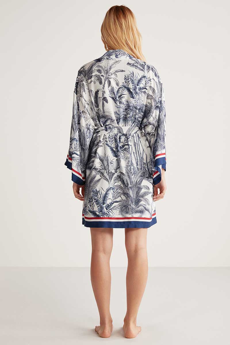 Σετ νυχτικό με ρόμπα / W702