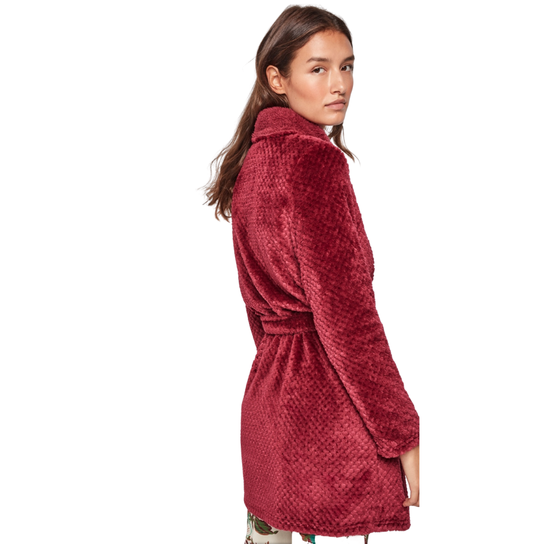Fleece ρόμπα με κουμπιά / GS3/1949