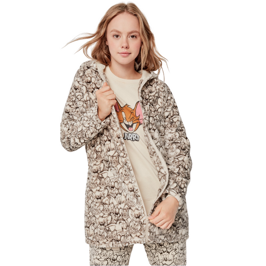 Fleece κοντή ρόμπα Tom & Jerry / GS2/1988