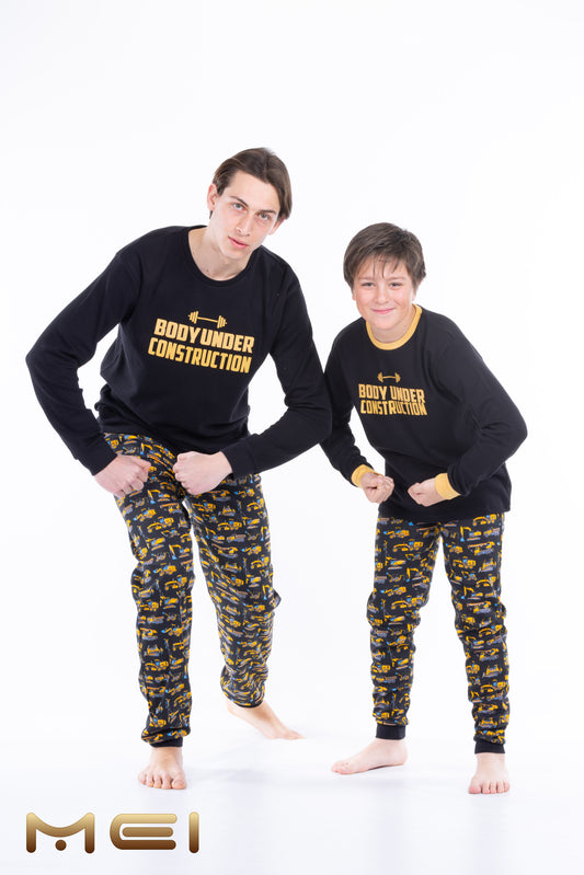 ΠΑΙΔΙΚΗ ΠΙΤΖΑΜΑ ΜΕ ΣΧΕΔΙΟ CONSTRUCTION / 702275