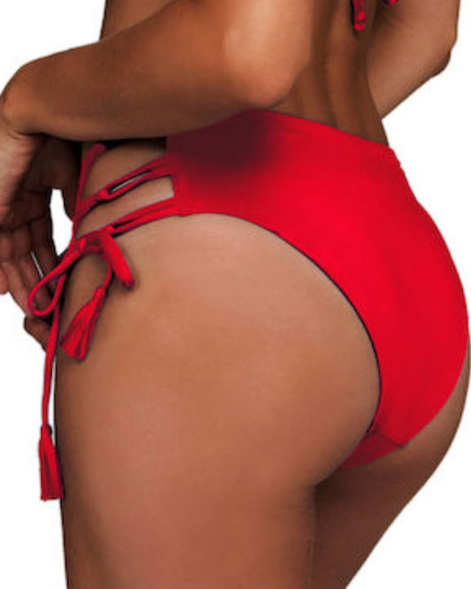 BIKINI SLIP ΜΑΓΙΟ BLU4U ΜΕ ΚΟΡΔΟΝΙΑ / 2036581