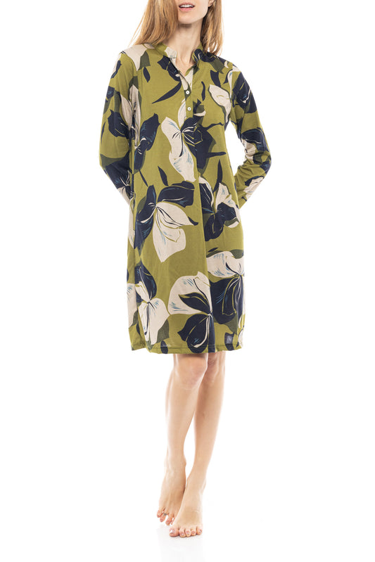 ΛΕΠΤΟ ΝΥΧΤΙΚΟ ΜΕ ΠΑΤΙΛΕΤΑ AFRICA FLOWERS / W1141