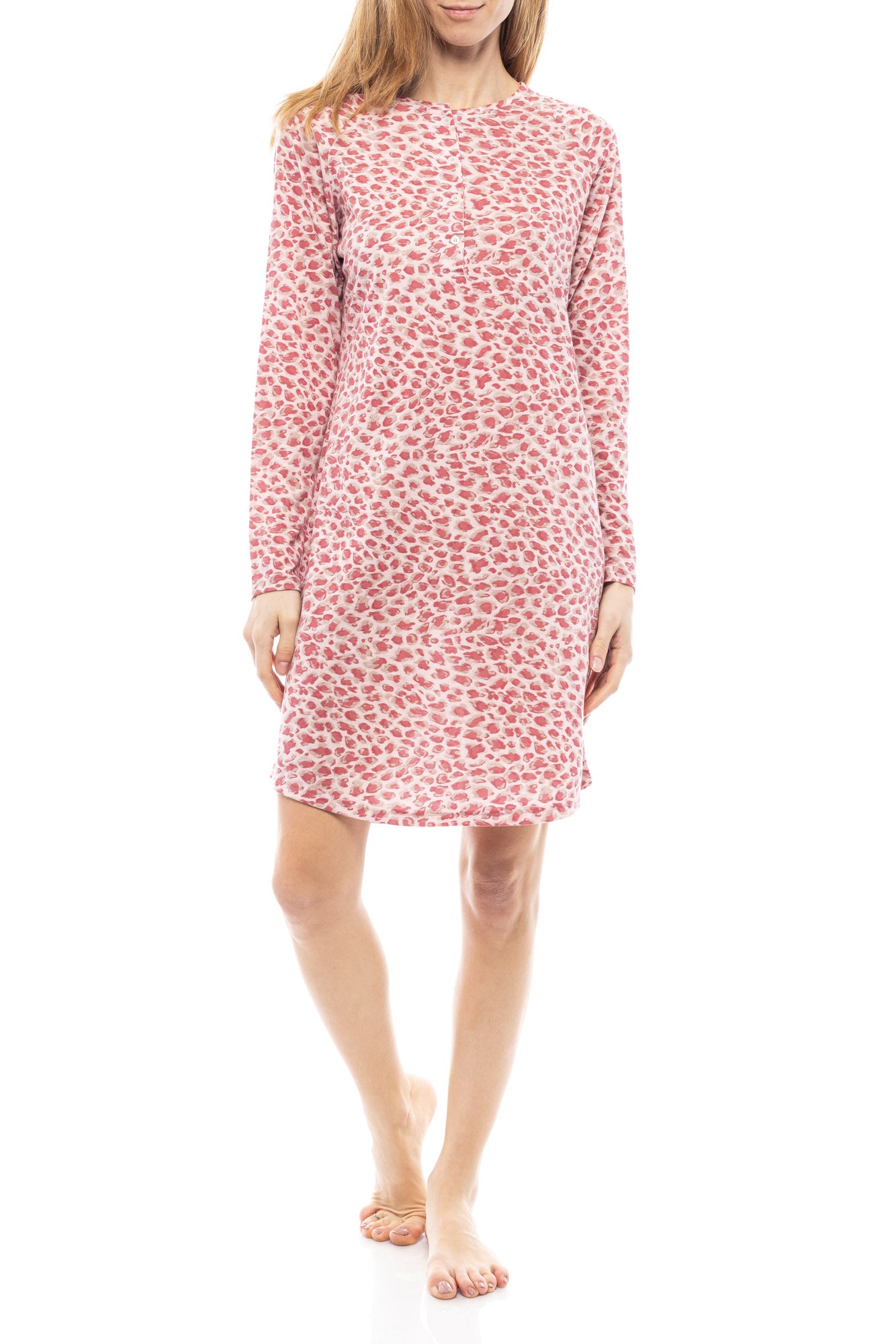 ΝΥΧΤΙΚΟ ΜΕ ΠΑΤΙΛΕΤΑ PINK LEO / W1163