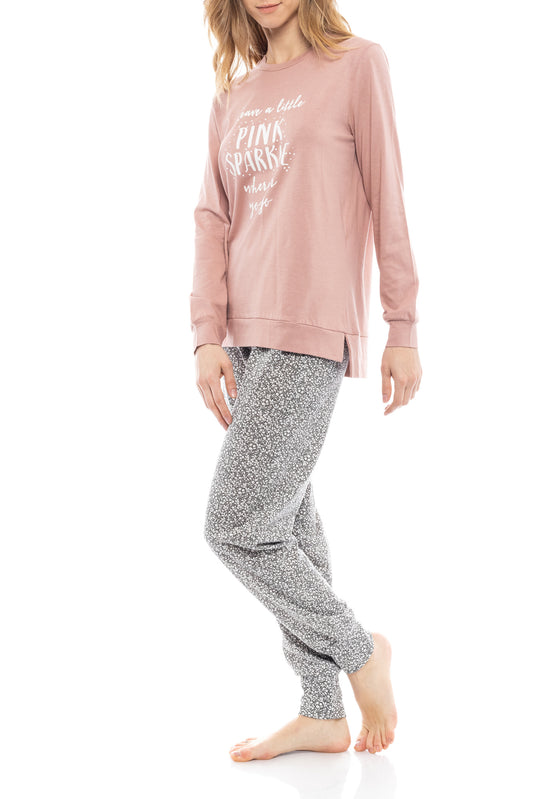 ΒΑΜΒΑΚΕΡΗ ΠΙΤΖΑΜΑ GREY LEAF / W1208