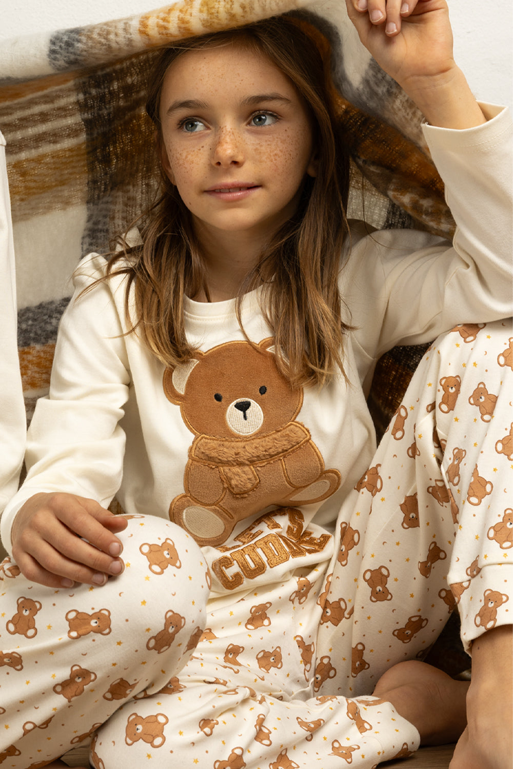 Παιδική πιτζάμα για κορίτσι Teddy Bear / AD64360