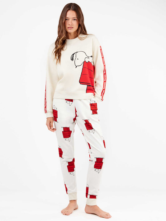 Βαμβακερή φούτερ πιτζάμα Snoopy / GS1/20332