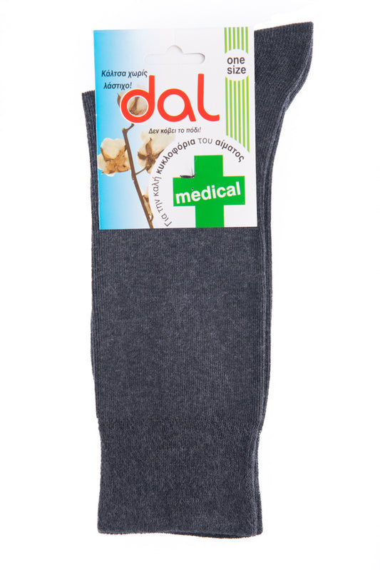 Ανδρική κάλτσα medical χωρίς λάστιχο / DAL1012