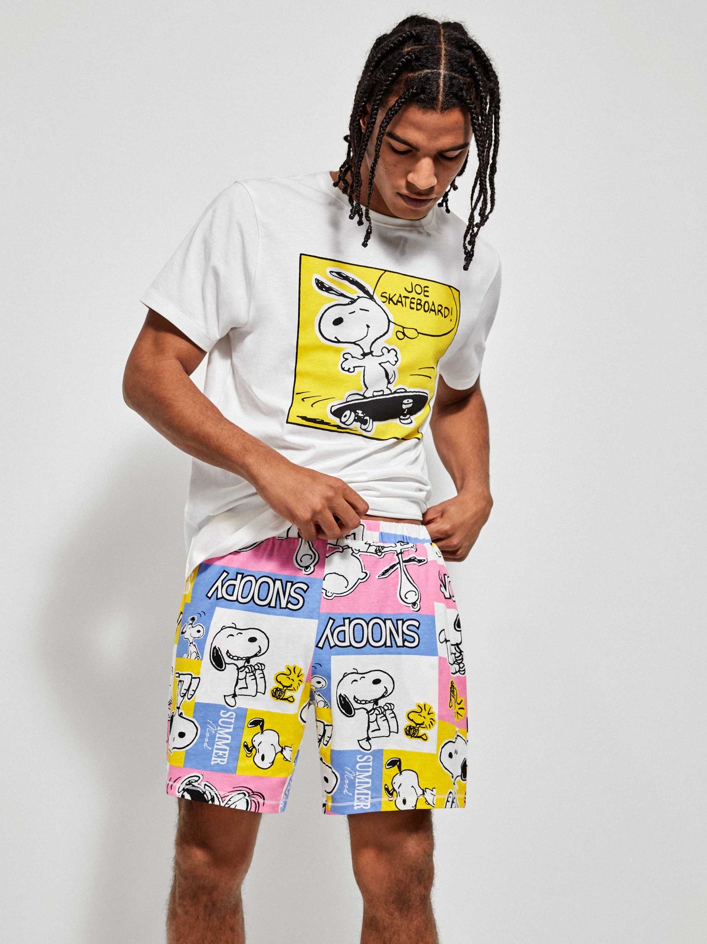 Ανδρική καλοκαιρινή πιτζάμα SNOOPY / GS2/20165S