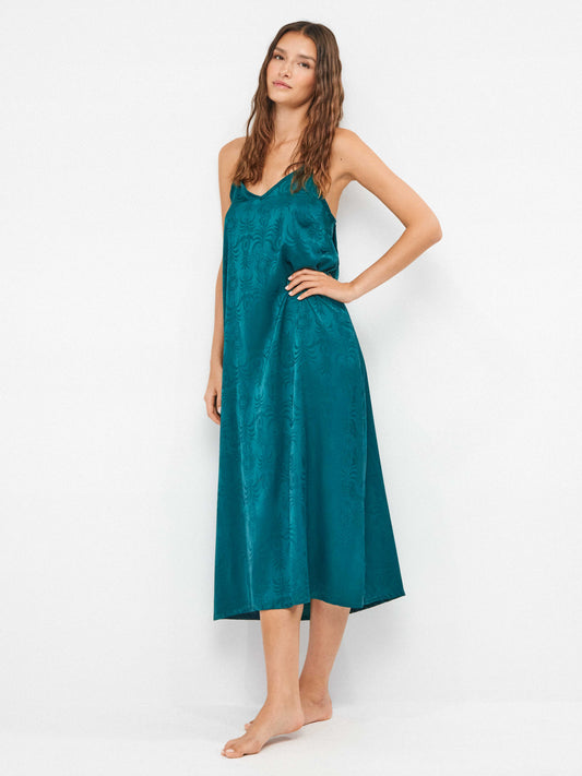 Satin maxi νυχτικό / GS2/20397
