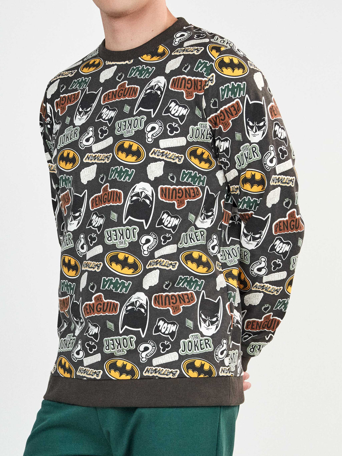 Ανδρική πιτζάμα με σχέδιο BATMAN / GS2/20498S