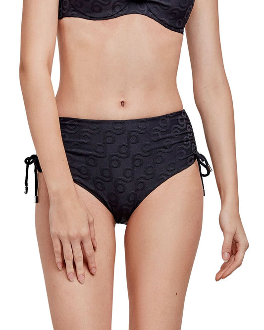 Ψηλόμεσο μπικίνι slip μαγιό με αυξομείωση GISELA / GS2/30188B