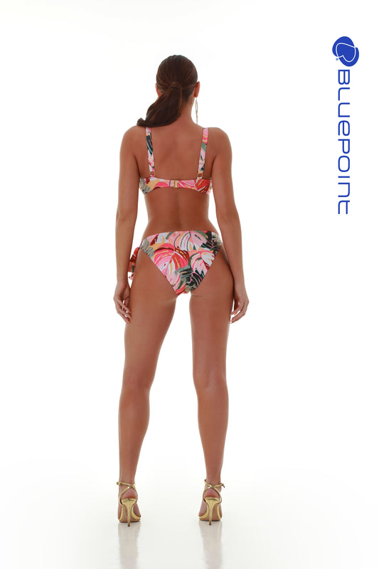 Μπικίνι σλιπ μαγιό BLUEPOINT με κορδόνια / THINK PINK-24065085