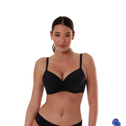 Σουτιέν μπικίνι τοπ μαγιό BLUEPOINT με μπανέλα cup D / SOLIDS - 25066098D