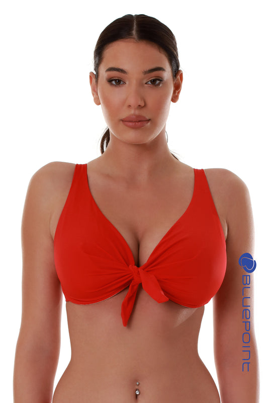 Σουτιέν μπικίνι τοπ μαγιό BLUEPOINT με μπανέλα cup E / SOLIDS - 25066100E