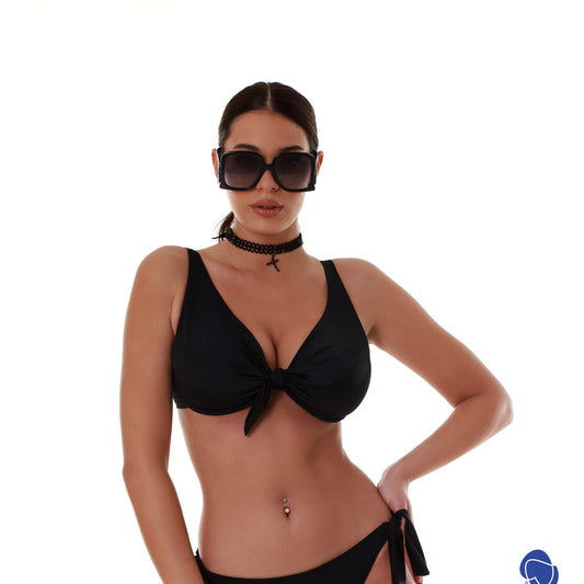 Σουτιέν μπικίνι τοπ μαγιό BLUEPOINT με μπανέλα cup D / SOLIDS - 25066100D