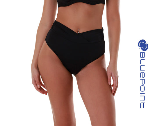 Ψηλόμεσο μπικίνι slip μαγιό BLUEPOINT / SOLIDS - 25065098