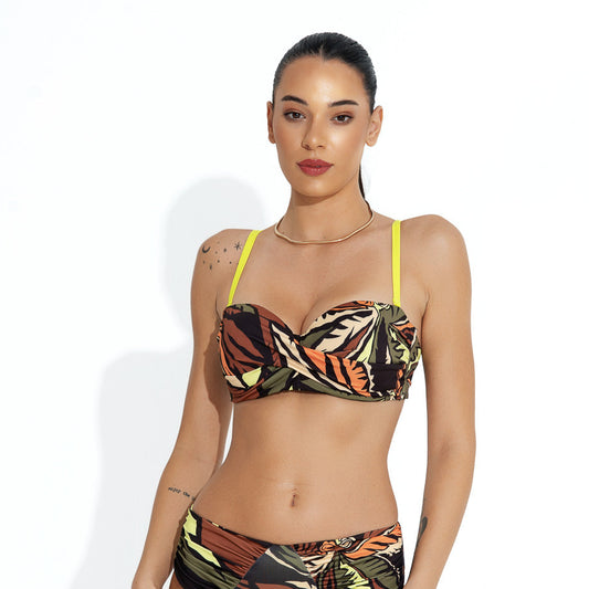 Strapless μπικίνι τοπ μαγιό με μπανέλα cup D / EXOTICA - 26066068D