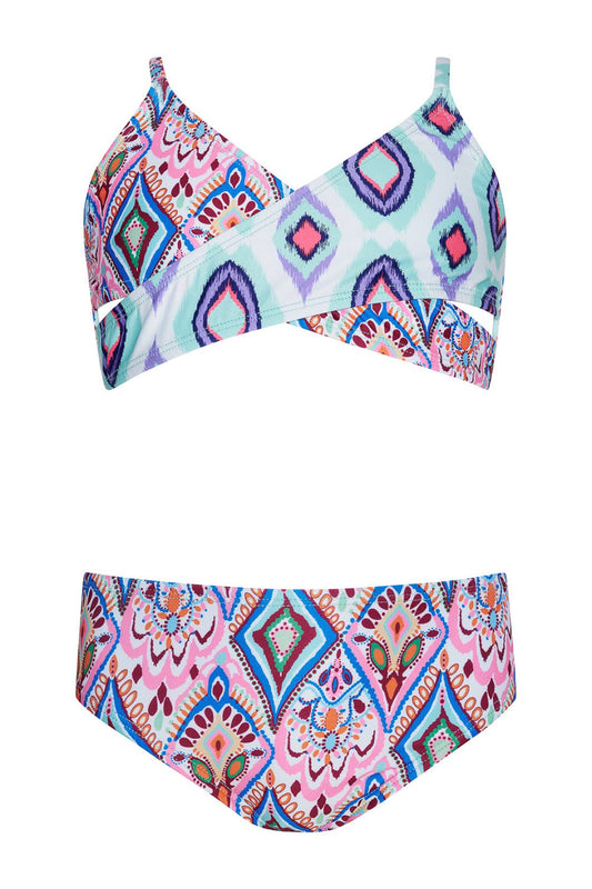 Παιδικό μπικίνι σετ μαγιό / GIRLS AZTEC MIX - 26315704