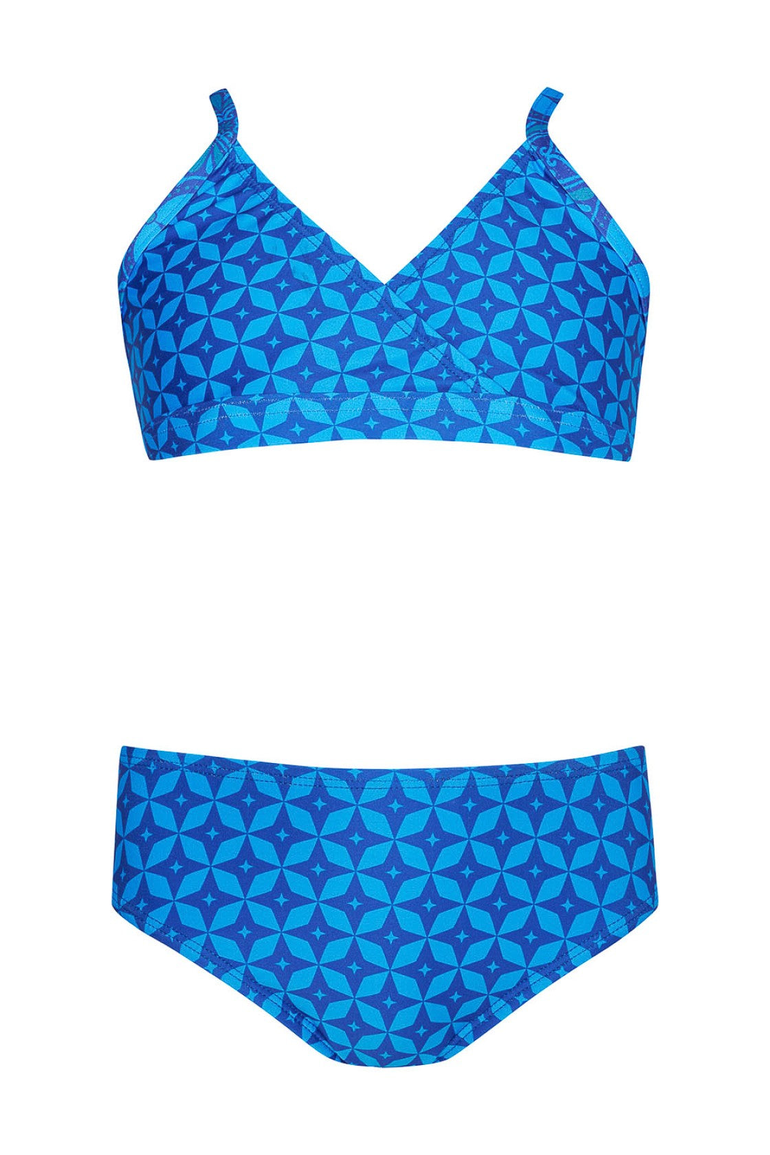 Παιδικό μπικίνι σετ μαγιό / GIRLS BLUE IKAT - 26315709