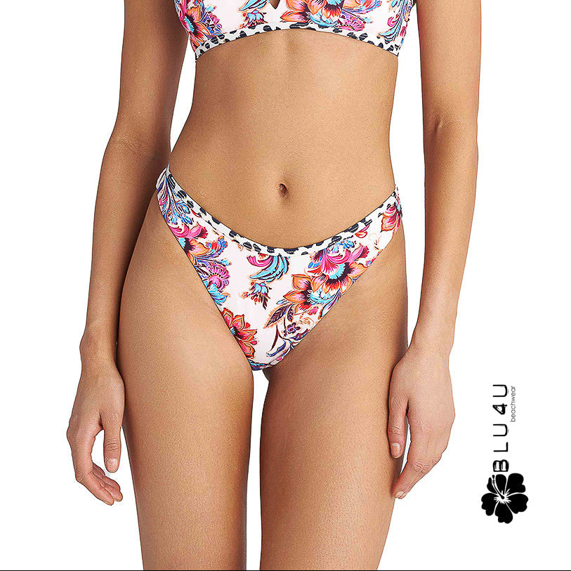 Brazilian μπικίνι slip μαγιό σε high leg στυλ / FLORAL ESCAPE - 26365315