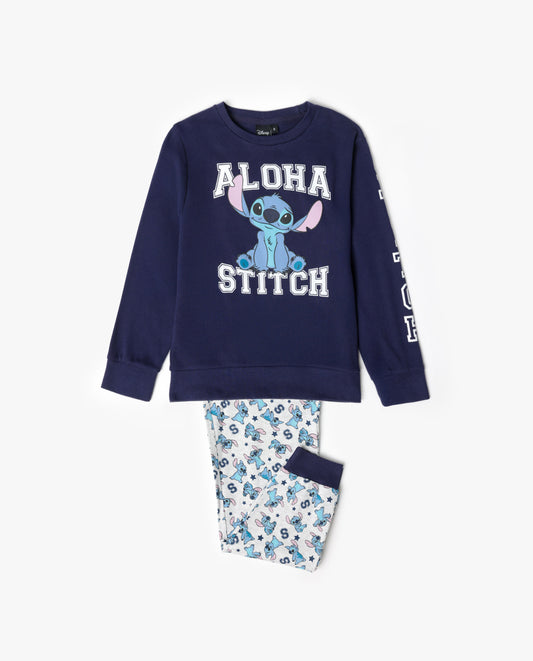 Παιδική πιτζάμα τύπου φόρμα με σχέδιο Stitch / AD63240