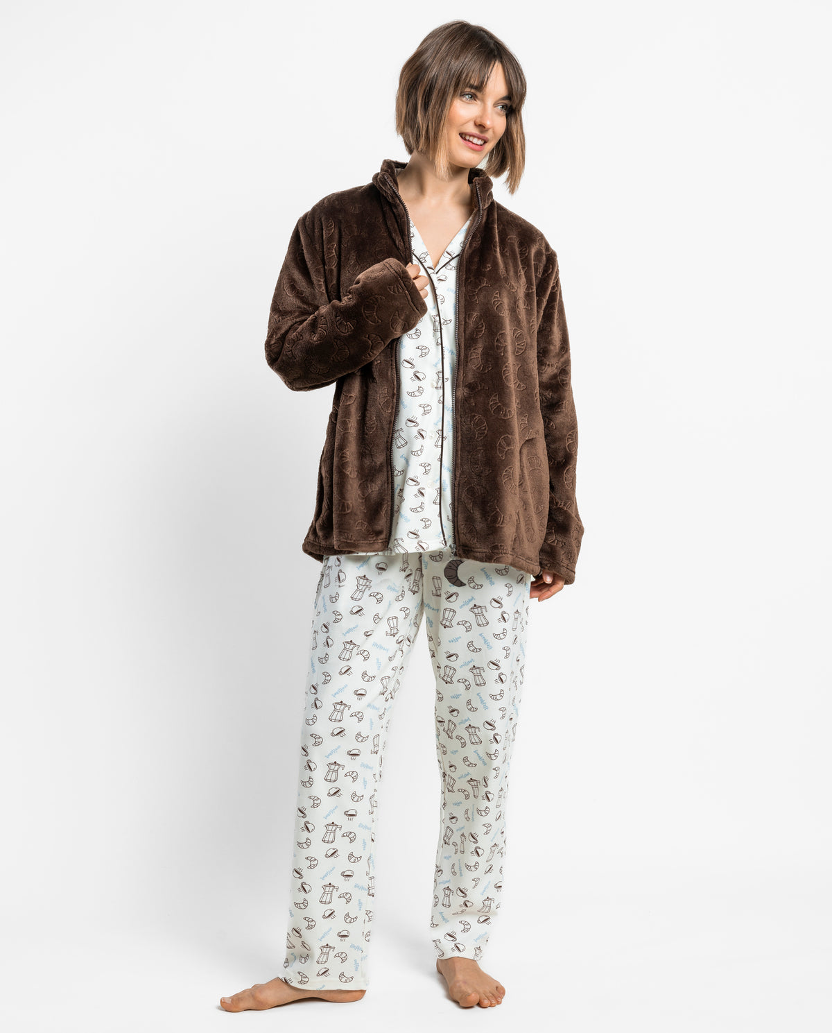 Fleece σακάκι Breakfast / AD67370