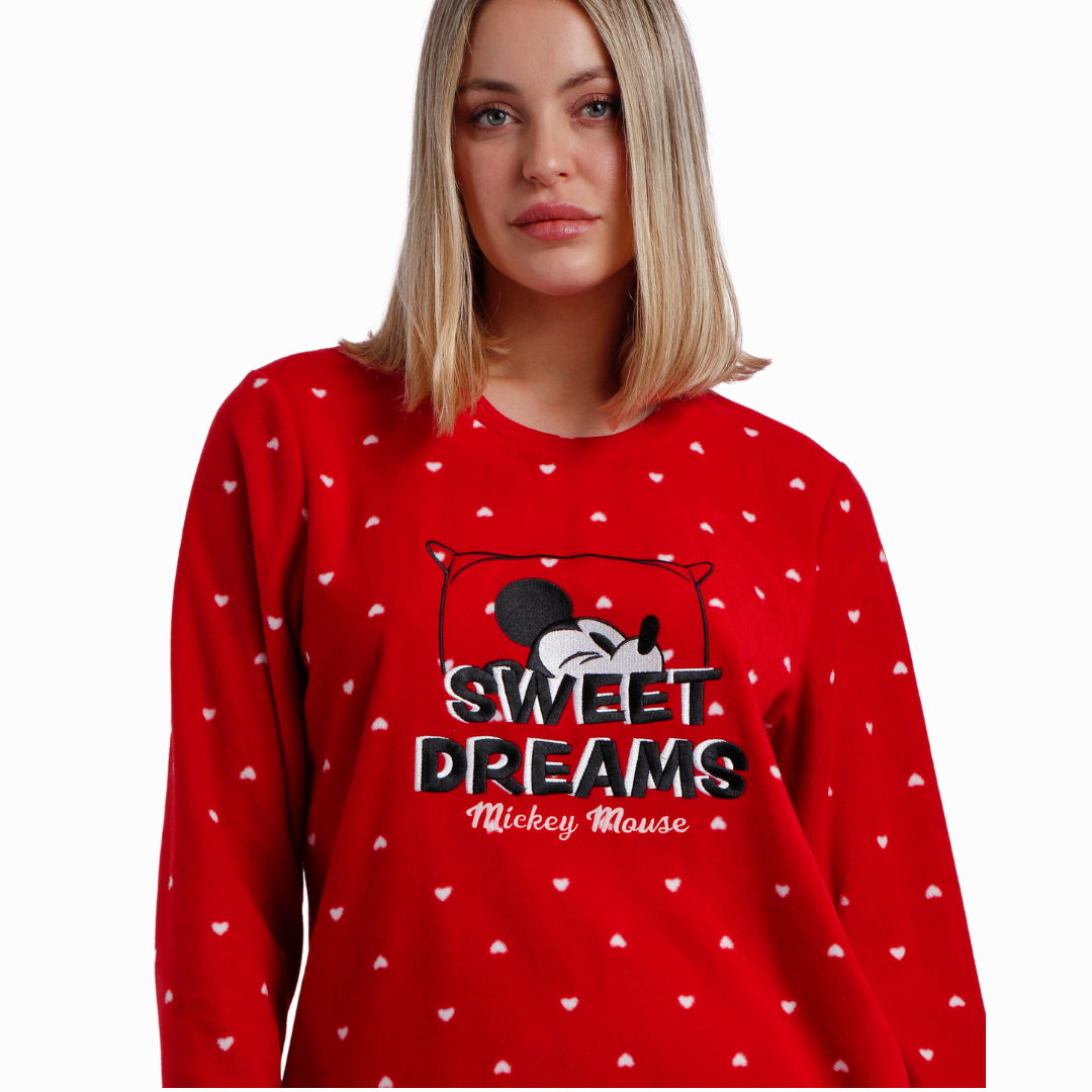 Fleece πιτζάμα Sweet Dreams Mickey Mouse / AD60551