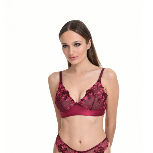 ΣΟΥΤΙΕΝ BRALETTE ΜΕ ΔΑΝΤΕΛΑ / 9162
